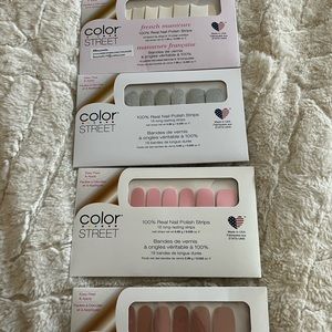 Color Street Nail Polish Strips - Free Ship